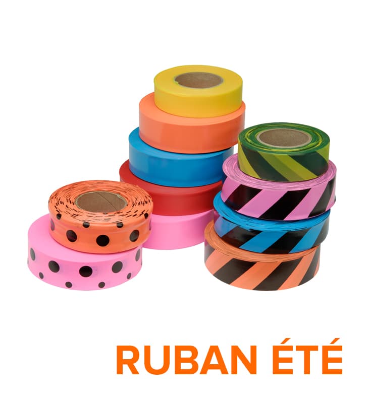 SUMMER FLAGGING TAPE 1" X 150 FEET