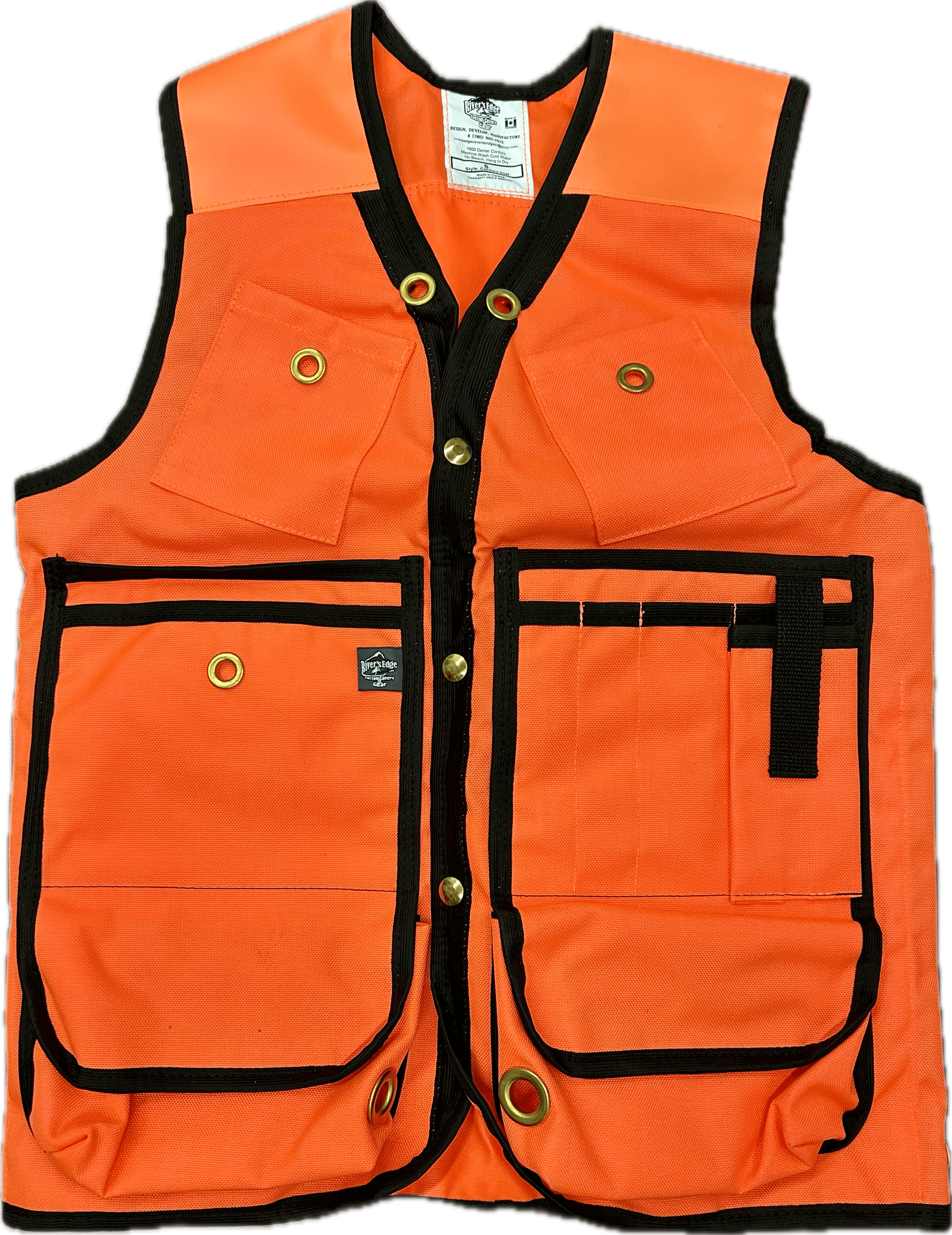 CORDURA/NYLON SAFETY VEST OVER SIZES