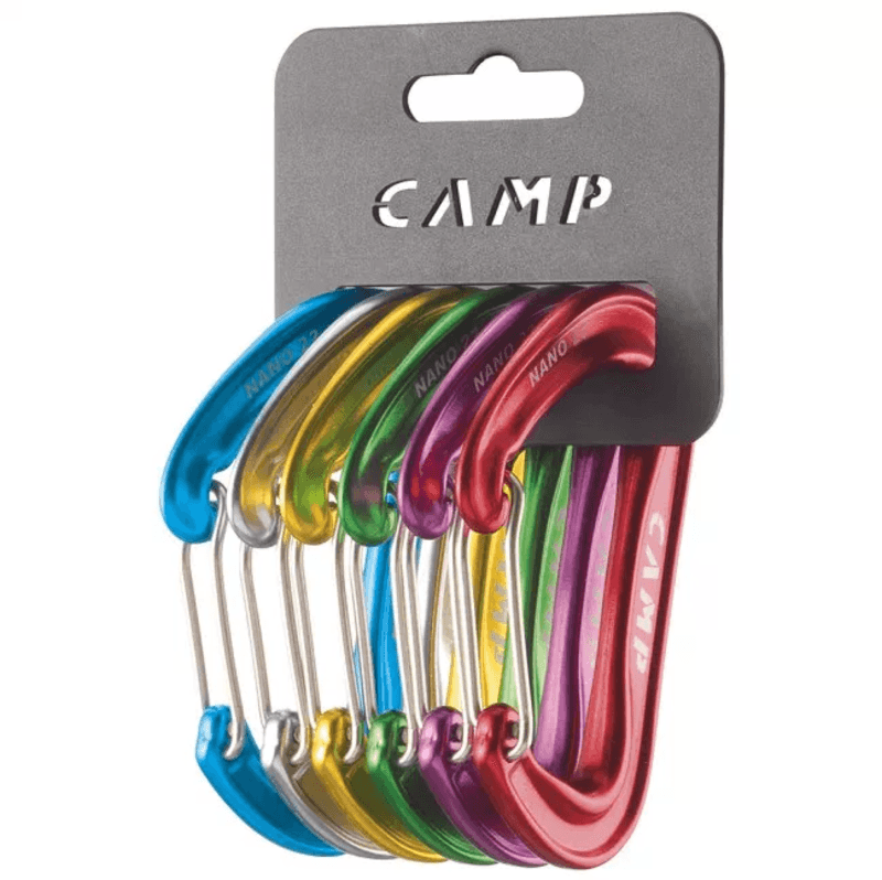 NANO 22 CARABINERS PACK OF 6 - 21 KN