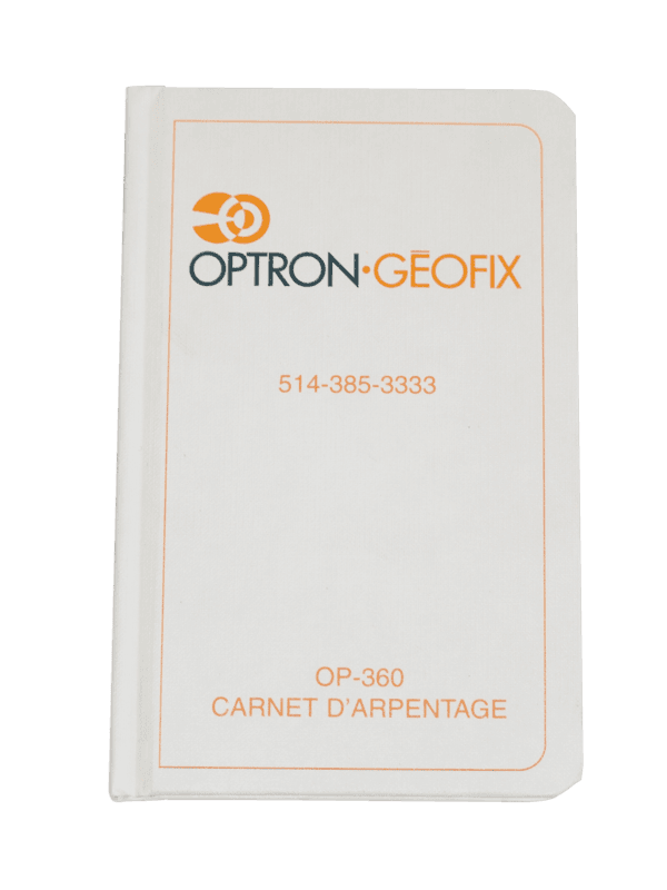 CARNET ARPENTAGE T60F
