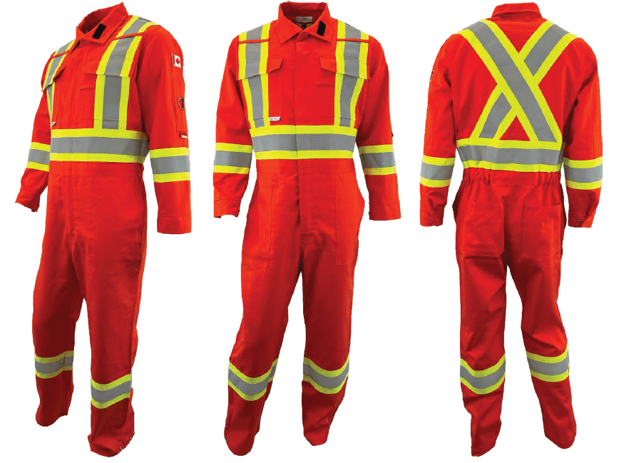 COUVRE TOUT HI VIS BANDES 4″ FR/AR