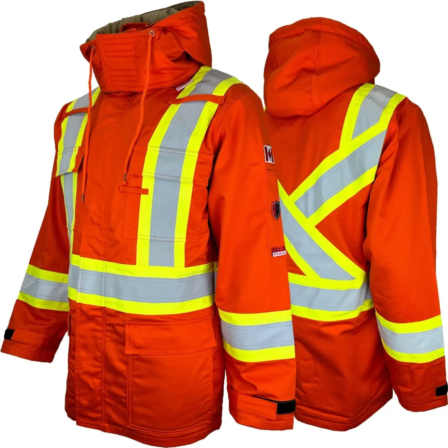 PARKA HIVER ATLAS 3 EN 1 FR/AR BANDES 4"