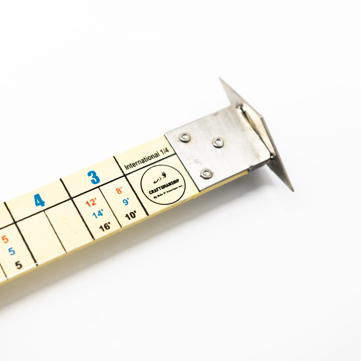 INTER. RULER 1/4 PMP 32 IN - HOOK HEAD