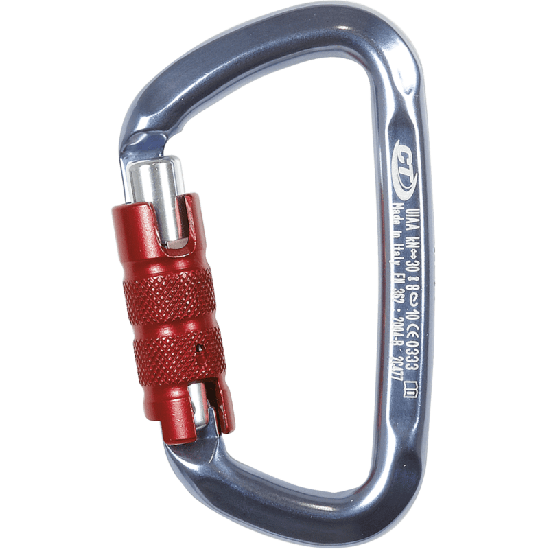 D SHAPE TG ALLOY CT CARABINER 30 KN
