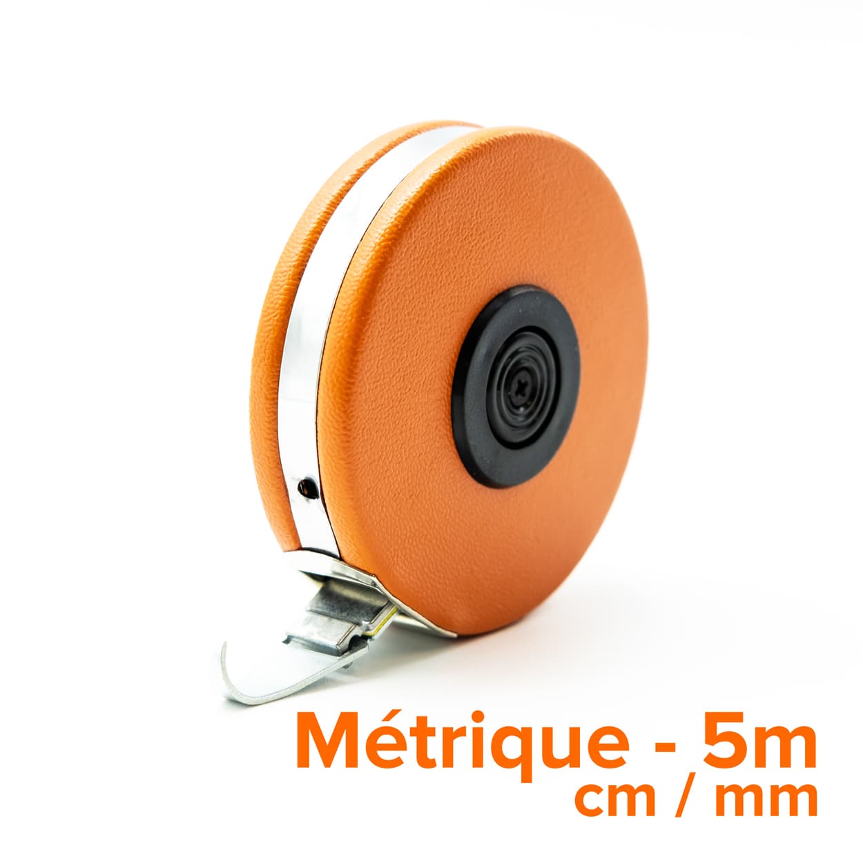 RICHTER 385D CIRCUMFERENTIAL TAPE, 5 METRES – METRIC, NYLON COATED STEEL