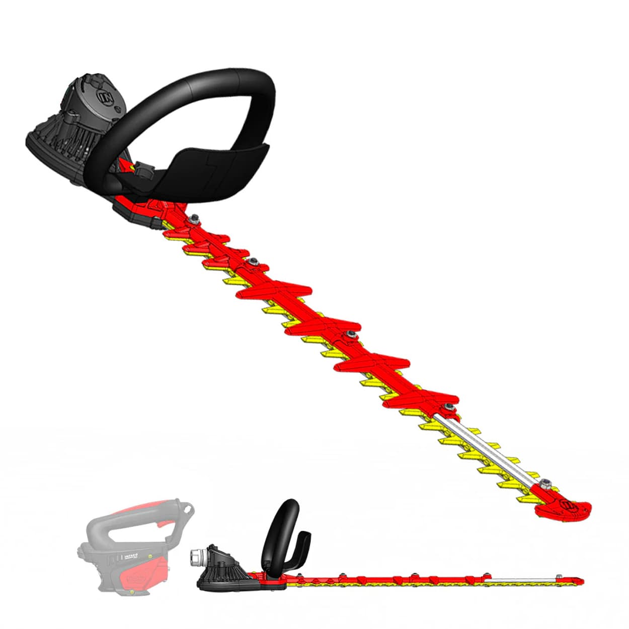 INFACO PW3 DOUBLE-SIDED HEDGE TRIMMER ATTACHMENT – 70 CM
