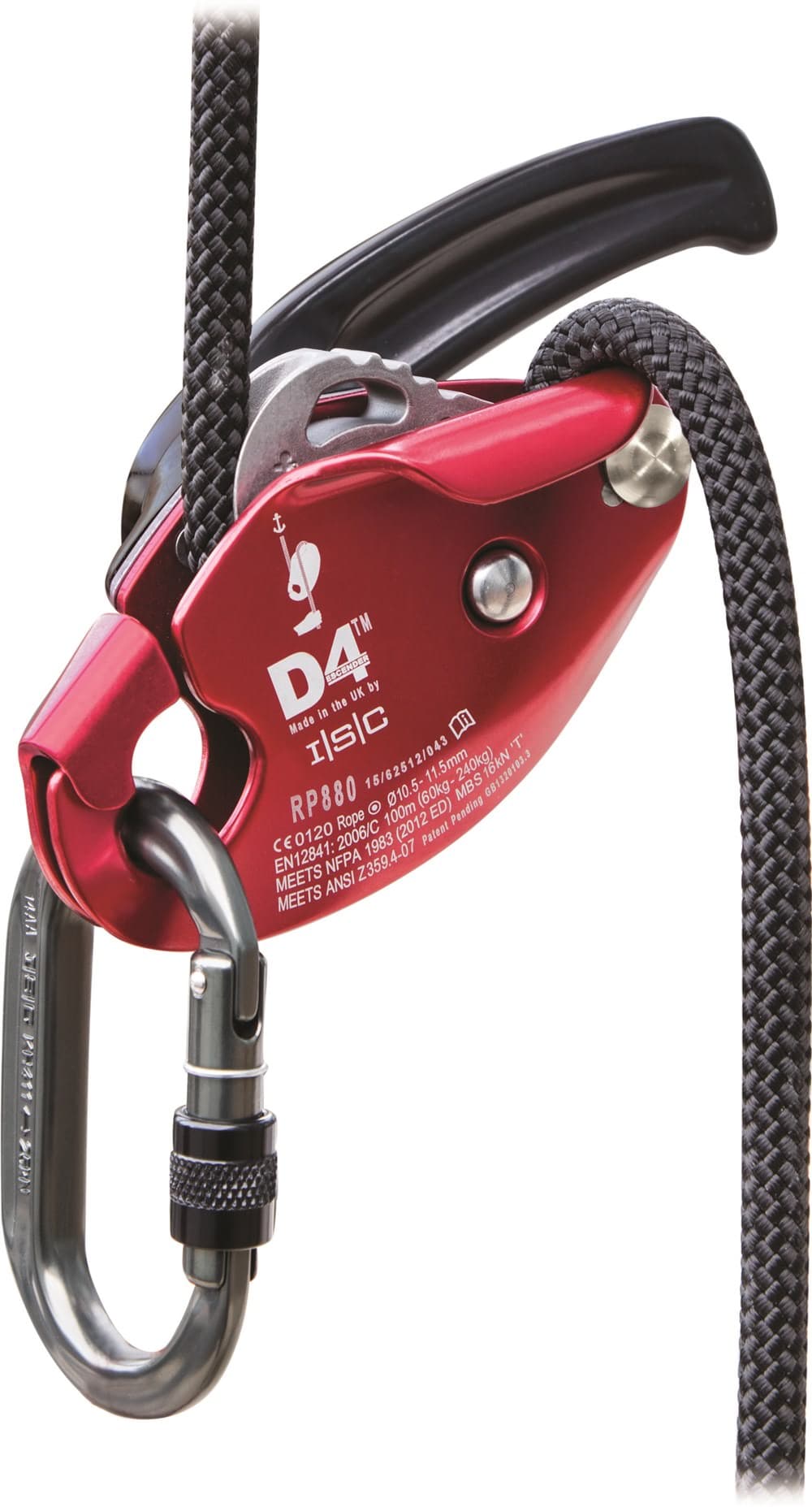 ISC D4 WORK / RESCUE DESCENDER