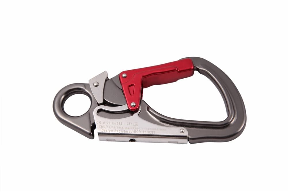 TRIPLE-ACTION SNAPHOOK - ALUMINIUM 28KN