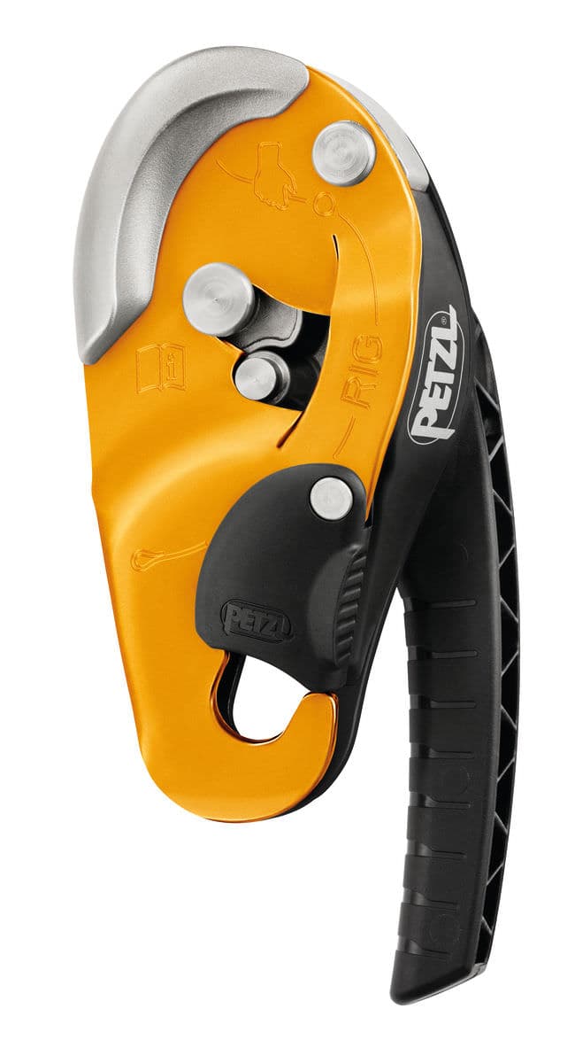 PETZL RIG SELF-BRAKING DESCEN. - YELLOW