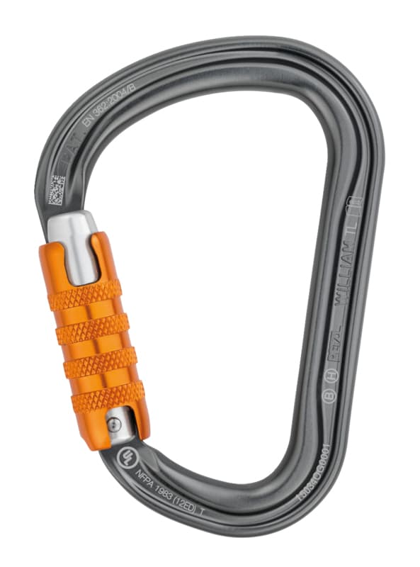 WILLIAM LIGHTWEIGHT ASYMMETRICAL LARGE-CAPACITY CARABINER