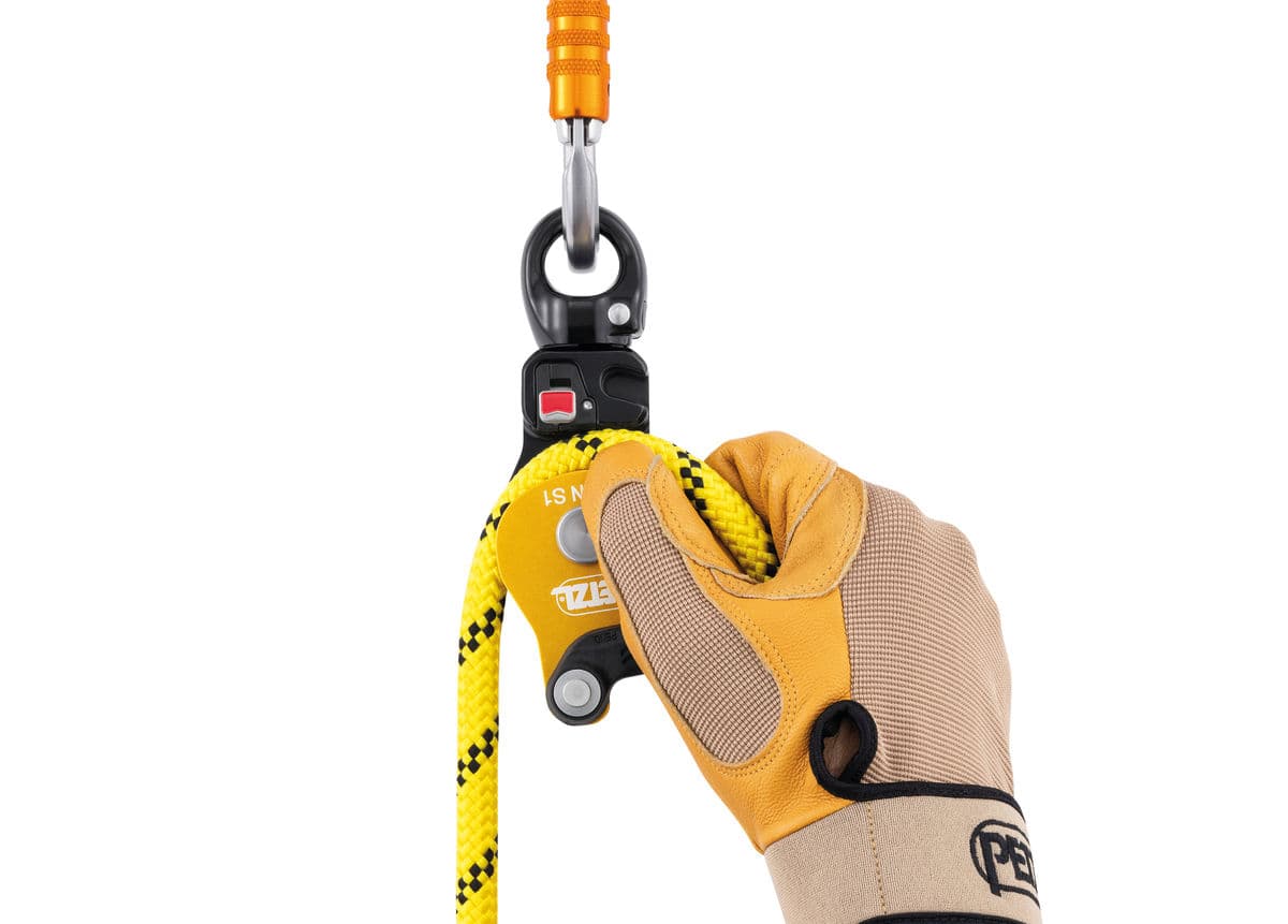 PULLEY WITH SWIVEL SPIN S1 - YELLOW