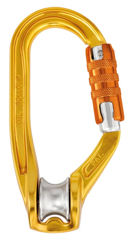 ROLLCLIP A TRIACT-LOCK CARABINER PULLEY