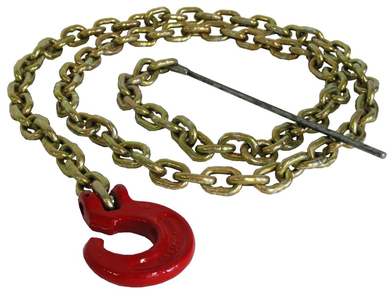 CHOCKER CHAIN WITH C-HOOK AND STEEL ROD FOR WINCH