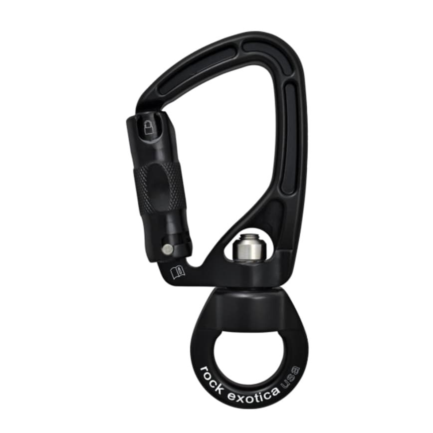ROCK EXOTICA SWIVAEYE AUTO-LOCK CARABINER