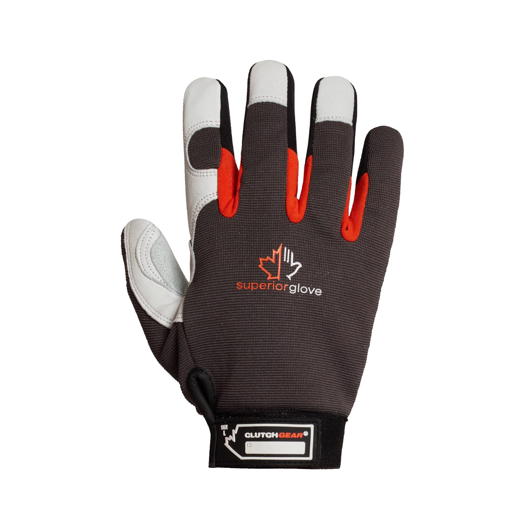 CLUTCH GEAR LINED LEATHER WINTER GLOVES
