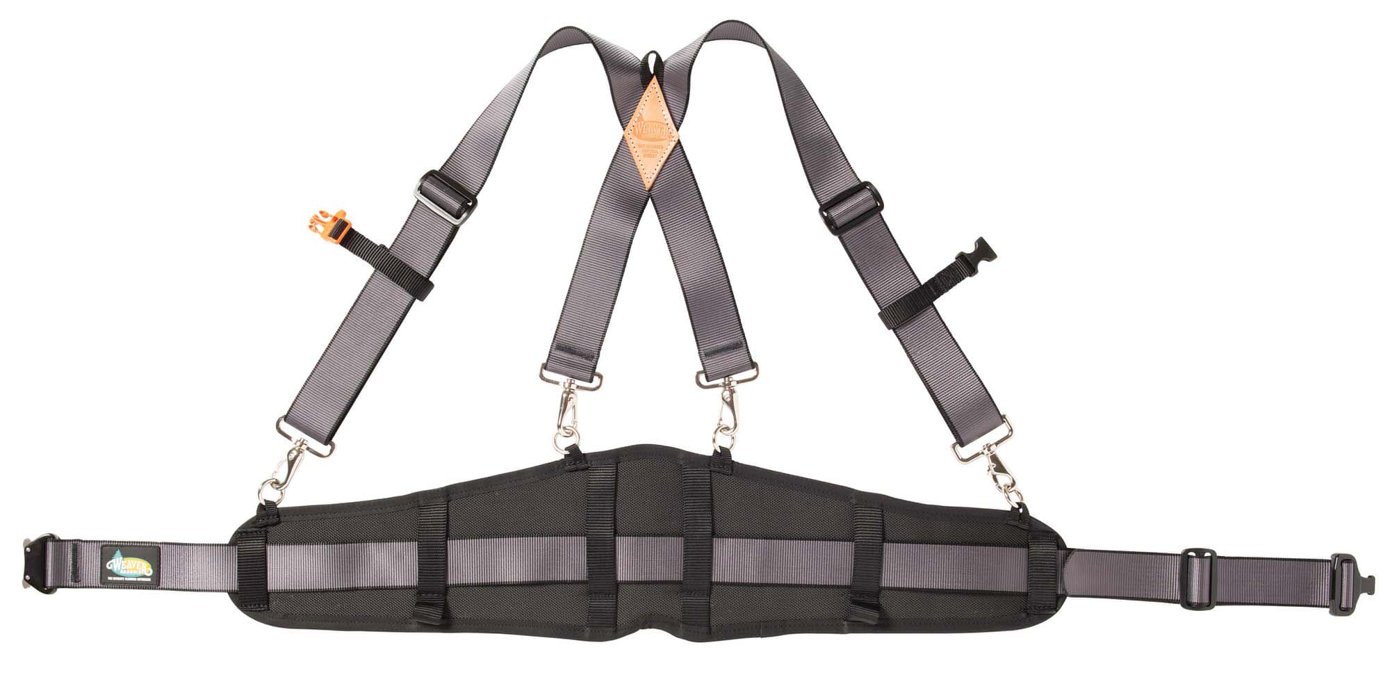 LOGGING BELT WEAVER LEATHER WITH SUSPENDERS