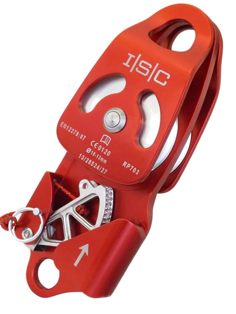ISC DOUBLE SELF-LOCKING PULLEY - 40 KN
